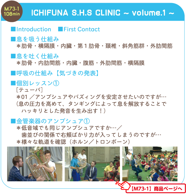M73-1 ICHIFUNA S.H.S CLINIC vol.1