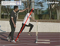 HURDLER'S DRILL<br>m炸In[h[̂߂̎pÂ(iԍ619-S)