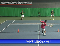 相生学院　硬式テニス “ダブルス” トレーニング<br>（全２枚）(商品番号822-S)
