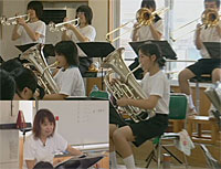 和名ヶ谷中学校にみる躍動感溢れるサウンド作り<br>〜質の高い練習を実現する吹奏楽指導方法〜全２枚セット(商品番号M15-S)