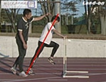 HURDLER'S DRILL<br>m炸In[h[̂߂̎pÂ