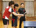 中学生のための『卓球・はじめの一歩』〜十六銀行卓球部・選手による選手のためのDVD〜（全２枚）