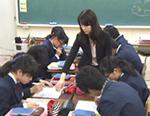 早稲田中学校4 4技能統合型言語活動と協同学習を通しての英語活用力・ｺﾐｭﾆｹｰｼｮﾝ力育成