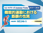 ﾄﾑ ･ ﾏｲﾔｰｽﾞ Anatomy Trains ｾﾐﾅｰ2018 「機能的運動における筋膜の性質」