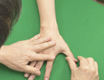 手指の関節可動性を保ち､手を使えるようにする手のﾘﾊﾋﾞﾘﾃｰｼｮﾝ＜ 母指TMC関節編 ＞